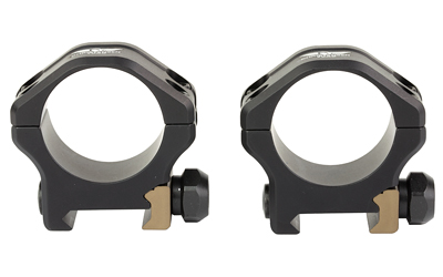 Christensen Arms Ultralight, 30MM Scope Rings, Low, Lightweight, Black, Anodized 810-00041-02
