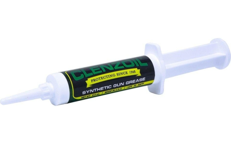 Clenzoil synthetic gun grease (0.5 oz. syringe)