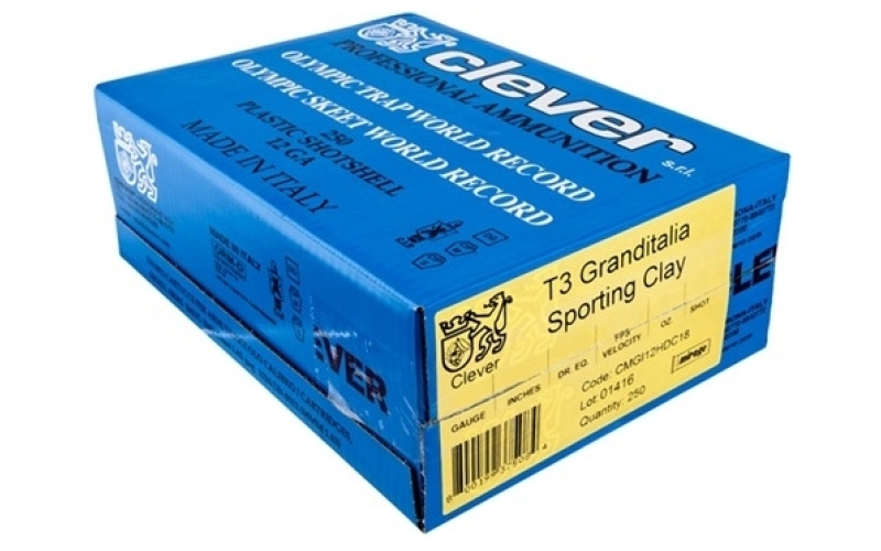 Clever Clever mirage grand italia t3 12ga max dr 1 1/8oz #8 250/cs