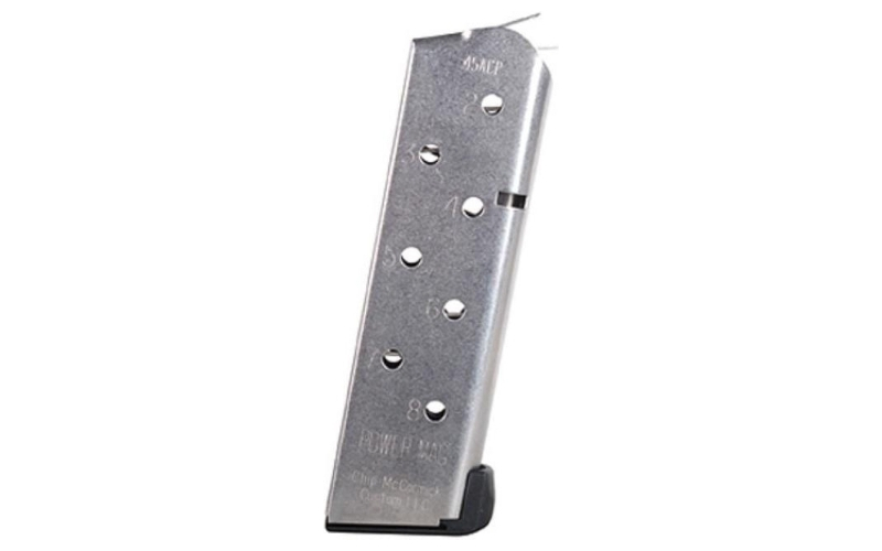 1911 power mag compact .45 acp 8 rd sts