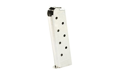 CMC Products Match Grade Magazine, 45ACP, 8 Rounds, Fits 1911, Includes Polymer Base Pad, Stainless M-MG-45FS8