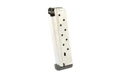 CMC Products Magazine, 38 Super, 10 Rounds, Fits 1911, Includes Polymer Base Pad, Stainless M-PM-38FS10