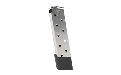CMC Products Power Magazine, 45ACP 10 Rounds, Fits 1911, Stainless M-PM-45FS10