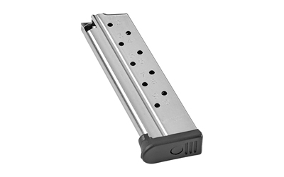 CMC Products Magazine, Range Pro, 9MM, 10 Rounds, Fits 1911, Stainless M-RP-9FS10