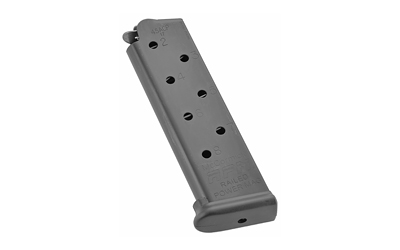 CMC Products Magazine, Railed Power Mag (RPM), 45ACP, 8 Rounds, Fits 1911, Stainless, Black M-RPM-45FS8-B