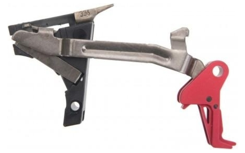 Glock trigger kit flat trigger 9mm slimline g43 red