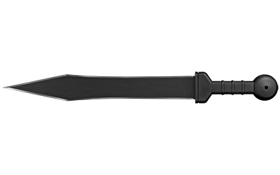 Cold Steel Gladius Machete, Machete, Black, Plain Edge, 18" Blade, 1055 Carbon, Black Handle, Includes Cor-EX Sheath CS-97GMS