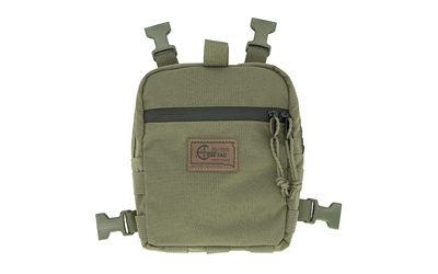 Cole-TAC Quick Connect Binopack, Fabric Harness, Ranger Green BPM1004