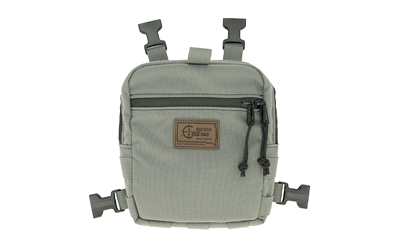 Cole-TAC Quick Connect Binopack, Fabric Harness, Wolf Grey BPM1006
