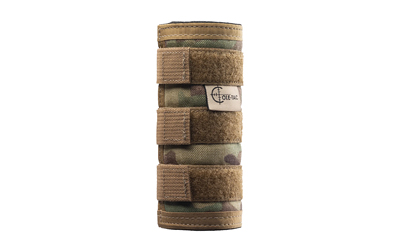 Cole-TAC HTP Cover, Suppressor Cover, 7.5", Multicam, Fits 1-2" Suppressors, Includes Inner Tube and Outer Shell HTP203
