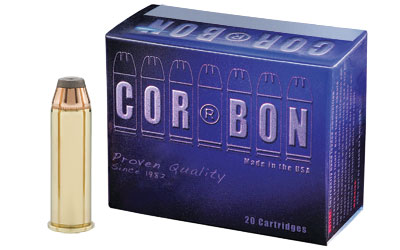Corbon Ammo Self Defense, 41MAG, 170 Grain, Jacketed Hollow Point, 20 Round Box 41M170