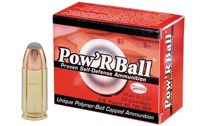 Corbon Ammo Pow'rBall, 9MM, Luger +P, 100 Grain, Polymer-Tipped, 20 Round Box PB9100