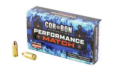 Corbon Ammo PM, 9MM, 147 Grain, Full Metal Jacket, Box of 50 Rounds PM09147