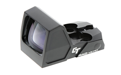 Crimson Trace Corporation RAD Micro, Green Dot, Compact Open Reflex Sight, Black, 5 MOA 01-3000018