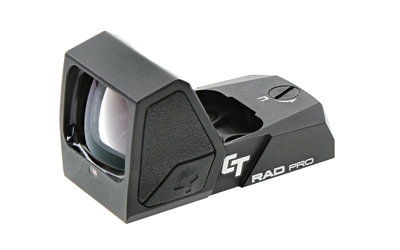 Crimson Trace Corporation RAD Pro, Green Dot, Open Reflex Sight, Black, 5 MOA 01-3000037