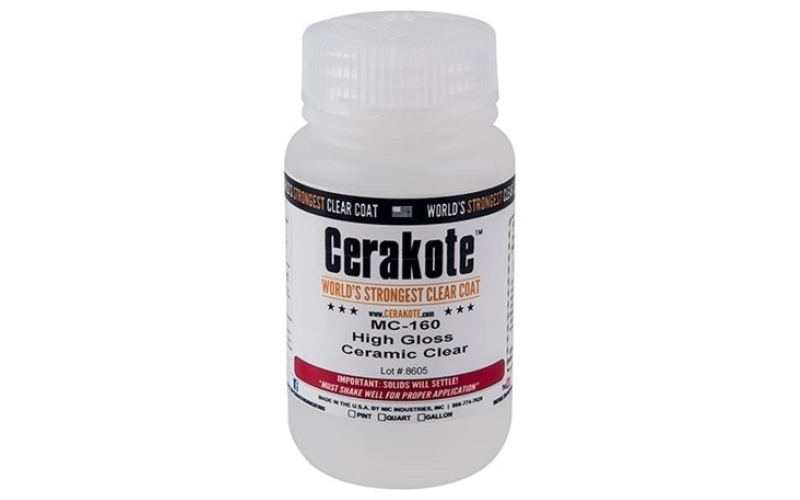 Cerakote High gloss clear 4 oz air cure coating