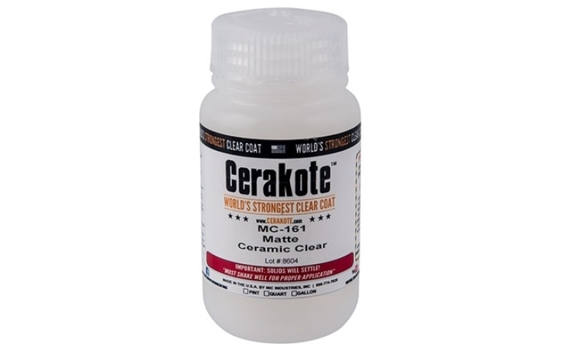 Cerakote Matte clear 4 oz. air cure coating
