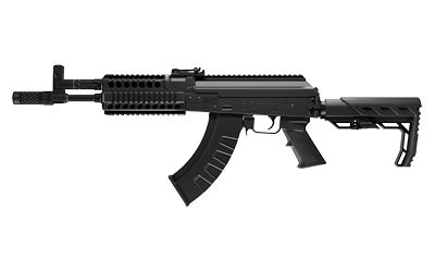 Crosman AK1, CO2 Rifle, 4.5mm BB, 430 FPS, 16.5" Barrel, Matte Finish, Black, Plastic Stock, Plastic Grip, 28 Rounds, 1 Magazine CAK1