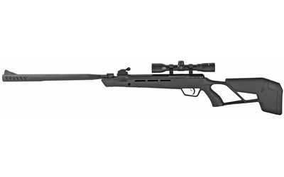 Crosman Mag Fire Rifle, Air Rifle, 22 Caliber, 975 Feet Per Second, 15" Barrel, Black, Synthetic Stock, 10Rd CMM2SXS