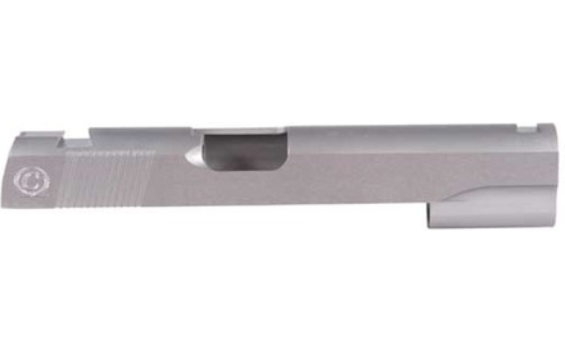 Caspian Stainless steel, low mount sight cut, 9mm