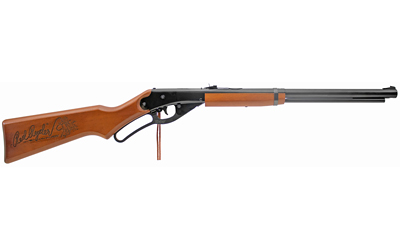 Daisy Adult Red Ryder, Air Rifle, BB, 350 Feet Per Second, 10.75" Barrel, Black Color, Wood Stock, 650Rd Capacity 991938-116