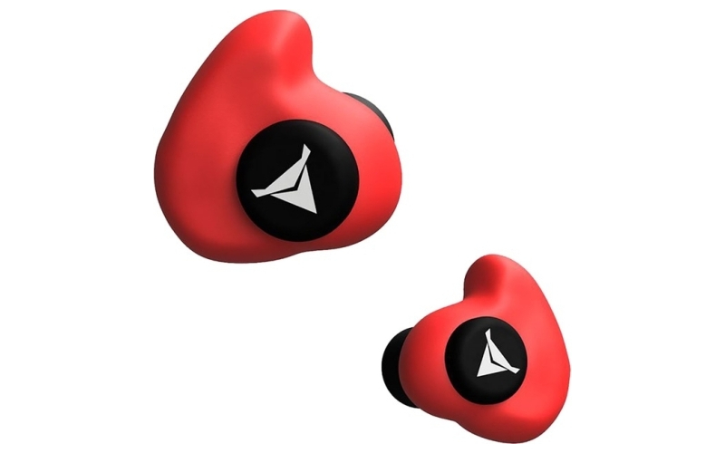Decibullz Llc Custom molded earplug, red