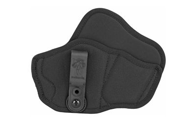 DeSantis Gunhide M89, Inner Piece 2.0 Inside Waistband Holster, Fits Glk 26/27, Taurus PT111/140 G2, S&W M&P CPT 9/40, Shield 9/40/45, M&P CPT 22, Sig P239, Ruger SR9/40 CPT, Walther PPS/PK380/CCP, S/A XDS 3.3", Right Hand, Black Nylon M89BAE1Z0