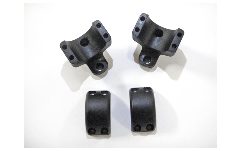 Dnz game reaper 2 browning abolt 3- 1in medium (4 screw) black