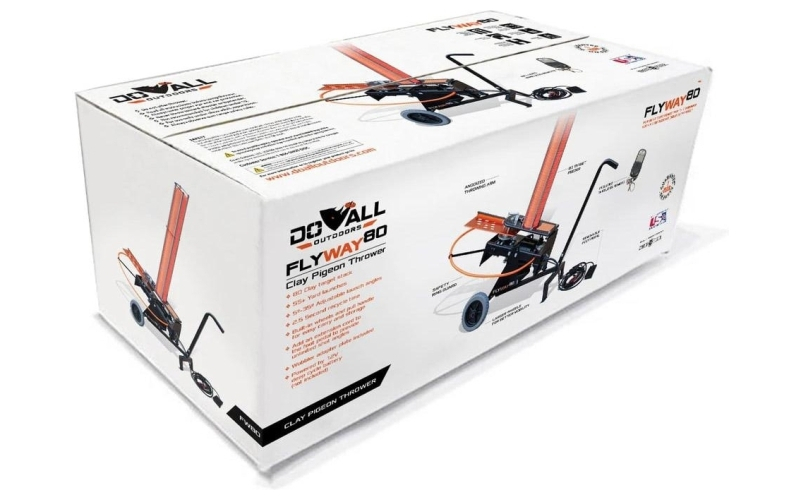 Do-all outdoors flyway 80 automatic clay pigeon thrower w/wireless remote