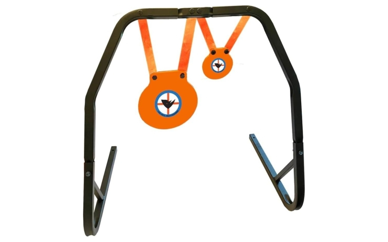 Do all outdoors high caliber 20target steel gong stand orange