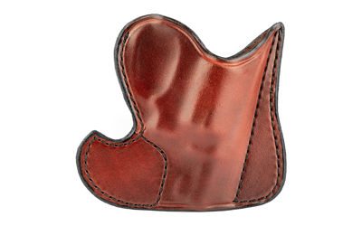 Don Hume 001 Front Pocket Holster, Fits Taurus 85, S&W J Frame, Ambidextrous, Brown Leather J100100R