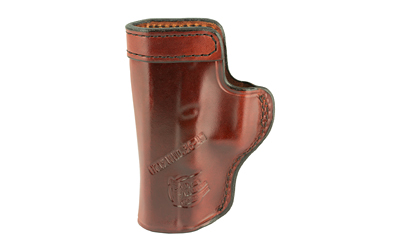 Don Hume H715M Clip-On Holster, Inside The Pant, Fits Glock 19, Right Hand, Brown Leather J168036R