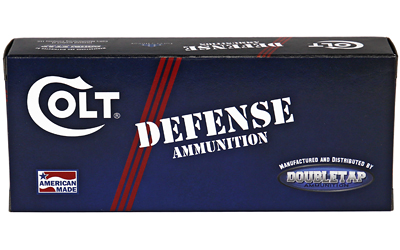 DoubleTap Ammunition Colt Defense, 223 Remington, 62Gr, Solid Copper Hollow Point, 20 Round Box 223R62CT