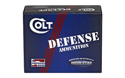 DoubleTap Ammunition Colt Defense, 40 S&W, 135Gr, Jacketed Hollow Point, 20 Round Box 40SW135CT