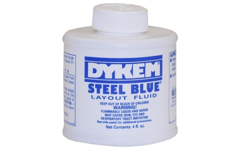 Devcon Express Dykem steel blue layout fluid