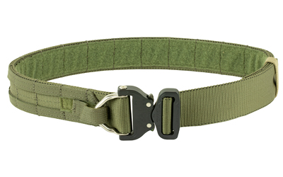 Eagle Industries OPERATOR GUN BELT, COBRA BUCKLE W/ D-RING ATTACHMENT, TWO ROWS OF MOLLE, MED 34"-39", RANGER GREEN R-OGB-CBD-MS-M-SRG