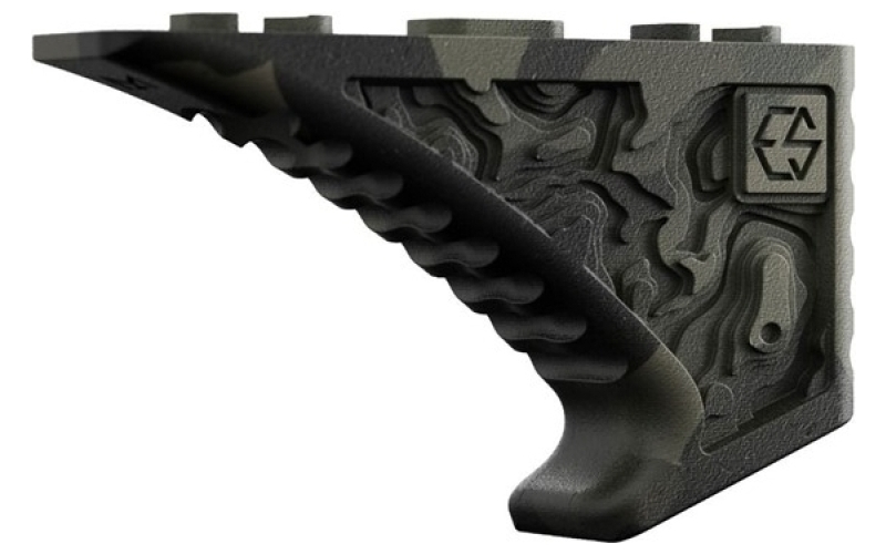 Edgar Sherman Design Enhanced foregrip for ar-15 rifle, black