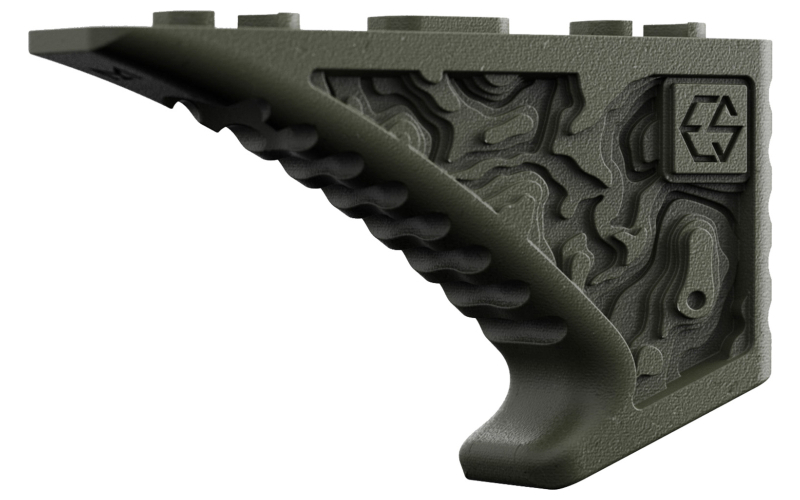 Edgar Sherman Design Enhanced Fore Grip, MLOK Compatible, Matte Finish, Ranger Green EFG-1.5-RG