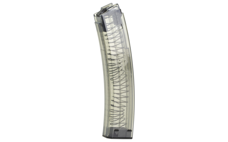 Elite Tactical Systems Group Magazine, Gen 2, 9MM, 30 Rounds, Fits All CZ Scorpion Generations, Polymer Construction, Clear CZEVO-30g2