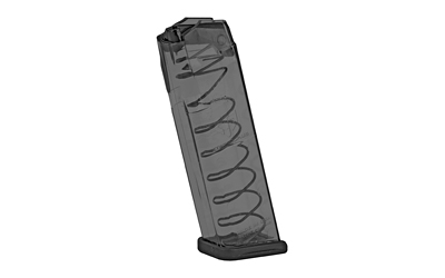 Elite Tactical Systems Group Elite Tactical Systems Group, Magazine, 40S&W, 16 Rounds, Fits Glock 22/23/27, All Generations, Polymer, Clear, Flush Fit in G22 GLK-22