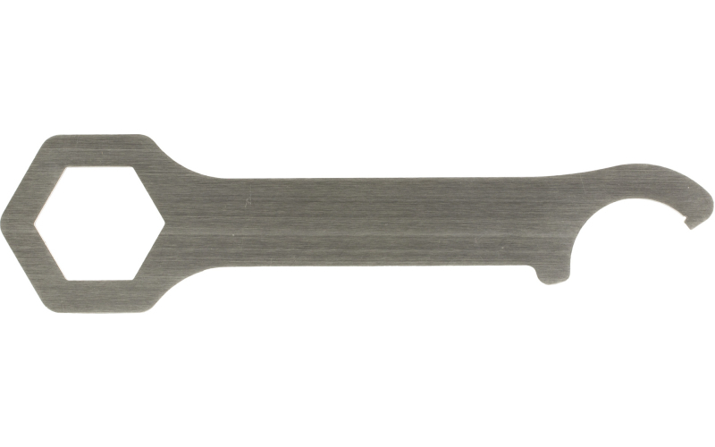 Energetic Armament VOX Wrench, Mount Spanner, 1-1/4" Hex Wrench for End Caps, Stainless Steel, Silver EA20