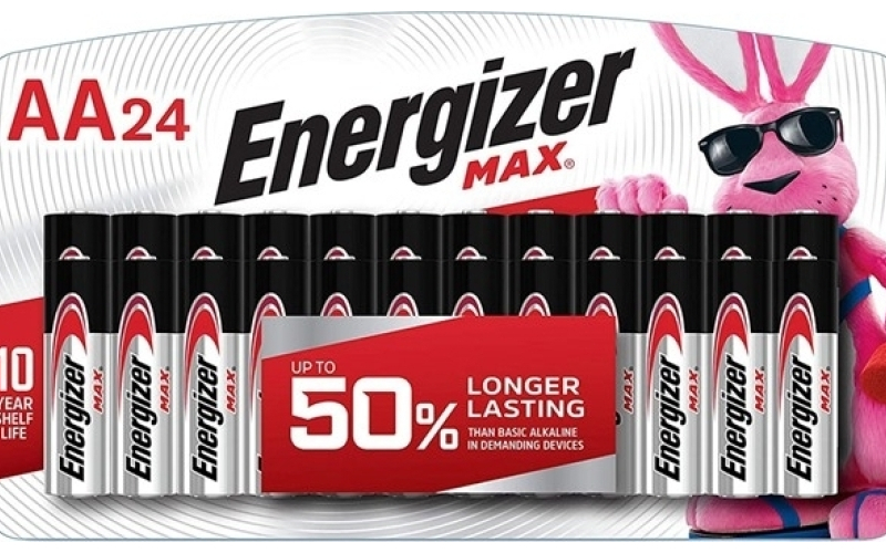 Energizer Aa alkaline batteries 24/pack