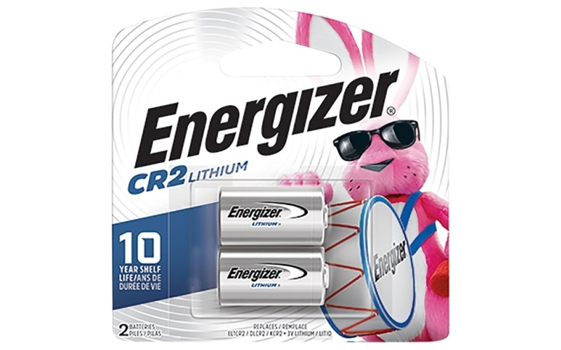 Energizer Cr2 lithium batteries 2/pack