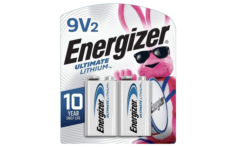 Energizer 9v ultimate lithium batteries 2/pack