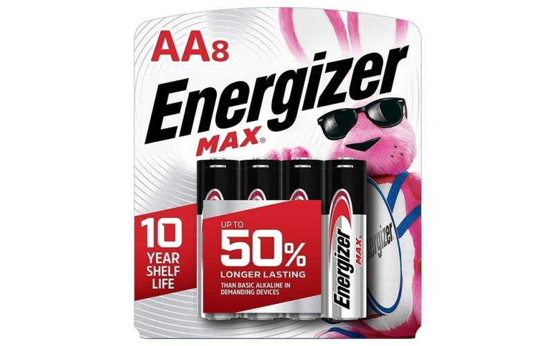 Energizer Aa alkaline batteries 8/pack