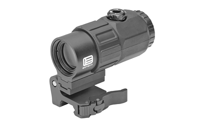 EOTech G45, Magnifier, 5X, QD Mount, Switch to Side, Tool-Free Vertical and Horizontal Adjustments, Black Finish, 34mm G45.STS