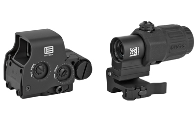EOTech Holographic Hybrid Sight, EXPS2-2 Sight With G33 Magnifier, Black Finish HHS II