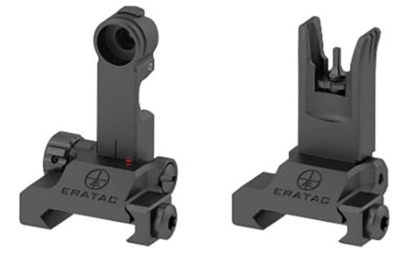 Eratac Backup front & rear sight for ar15 type rifles w/picatinny