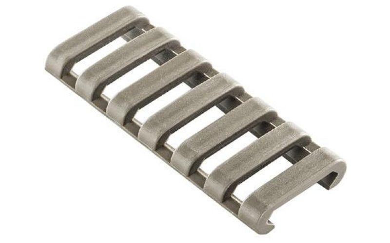 Ergo 7-slot ladder lowpro rail covers (3pk) - od grn