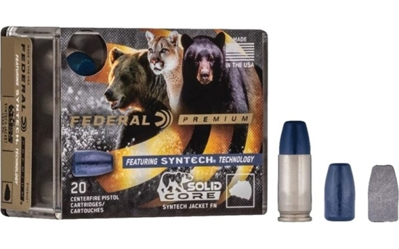Federal 10mm auto 200gr flat nose 20/box